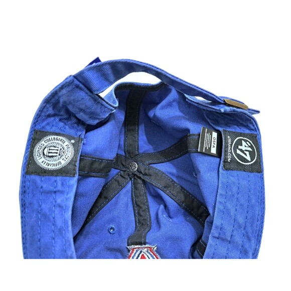 American University Washington DC 47 Brand Cap Hat Adult Adjustable Blue Cotton - Picture 6 of 6